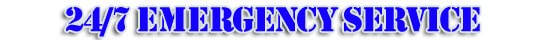 24/7 Emergency Service